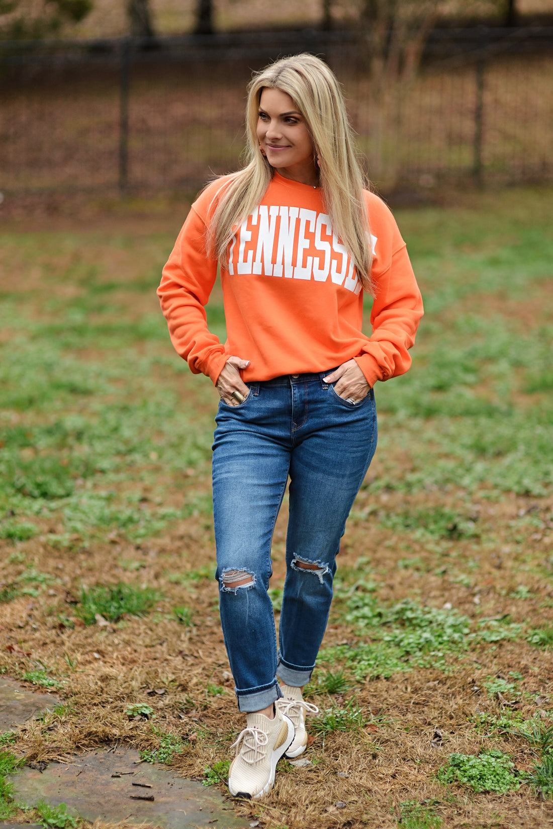 TENNESSEE {Orange Crewneck Fleece}