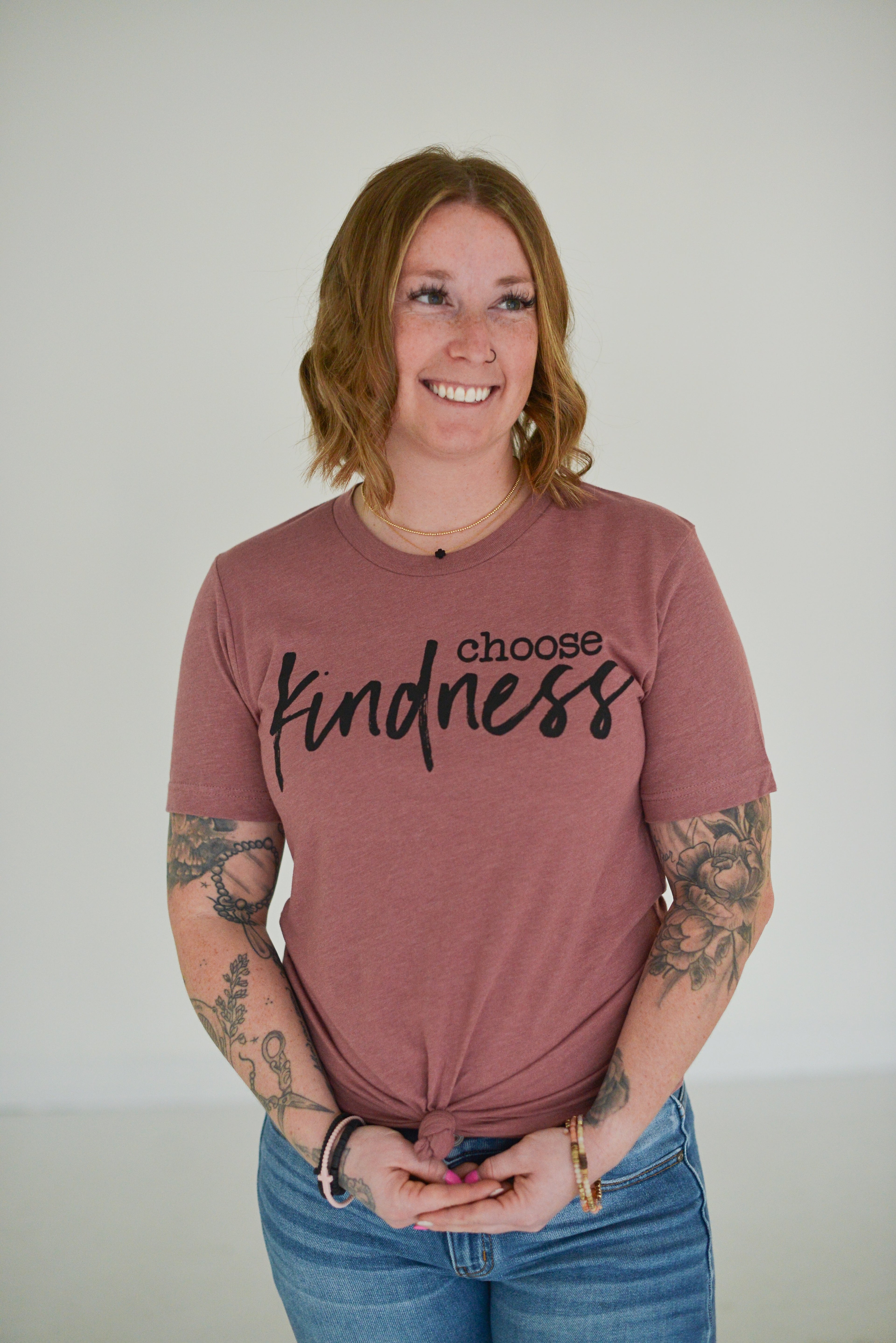 Choose Kindness {Heather Mauve} ~ Adults and Littles