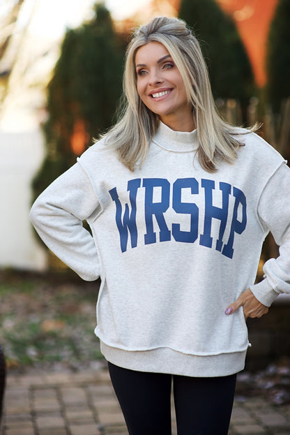 WRSHP - Mock Neck Fleece