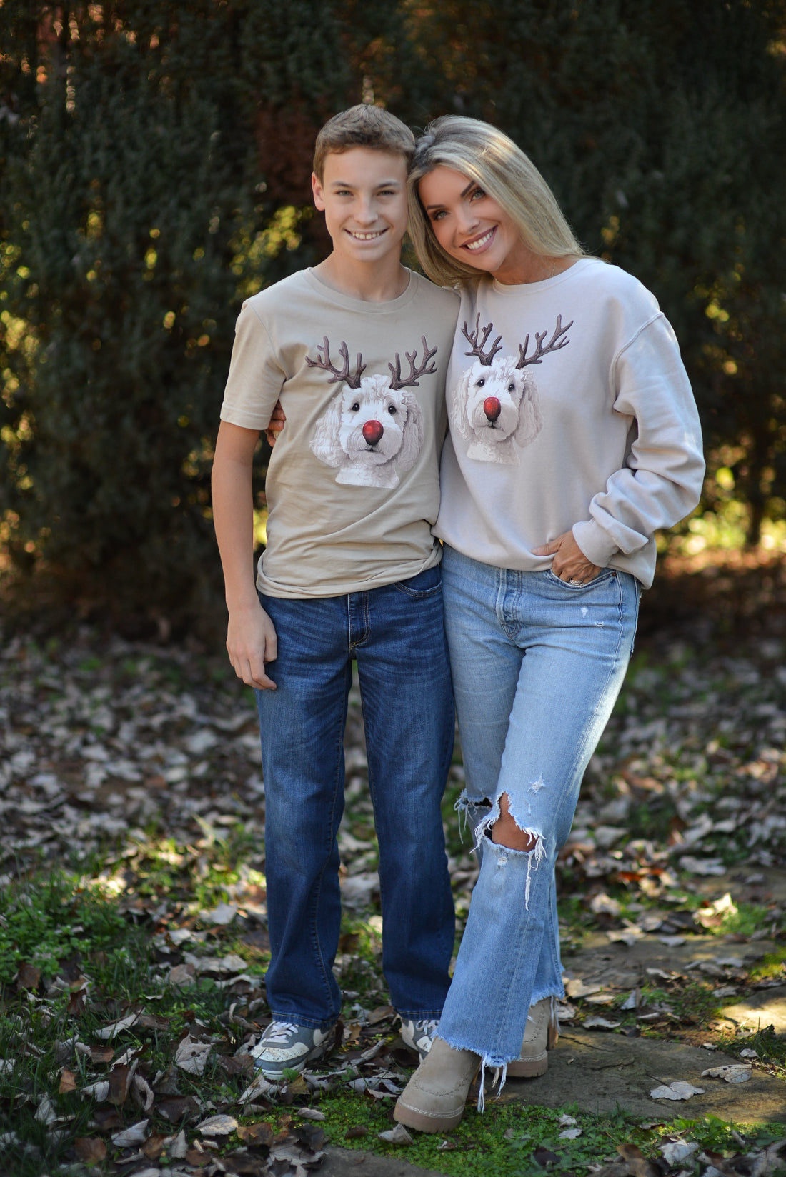 Merry Doodlemas {Tee &amp; Fleece}