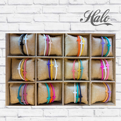 Cross Silicone Bracelets {Ryan &amp; Rose Jesus Bracelets}