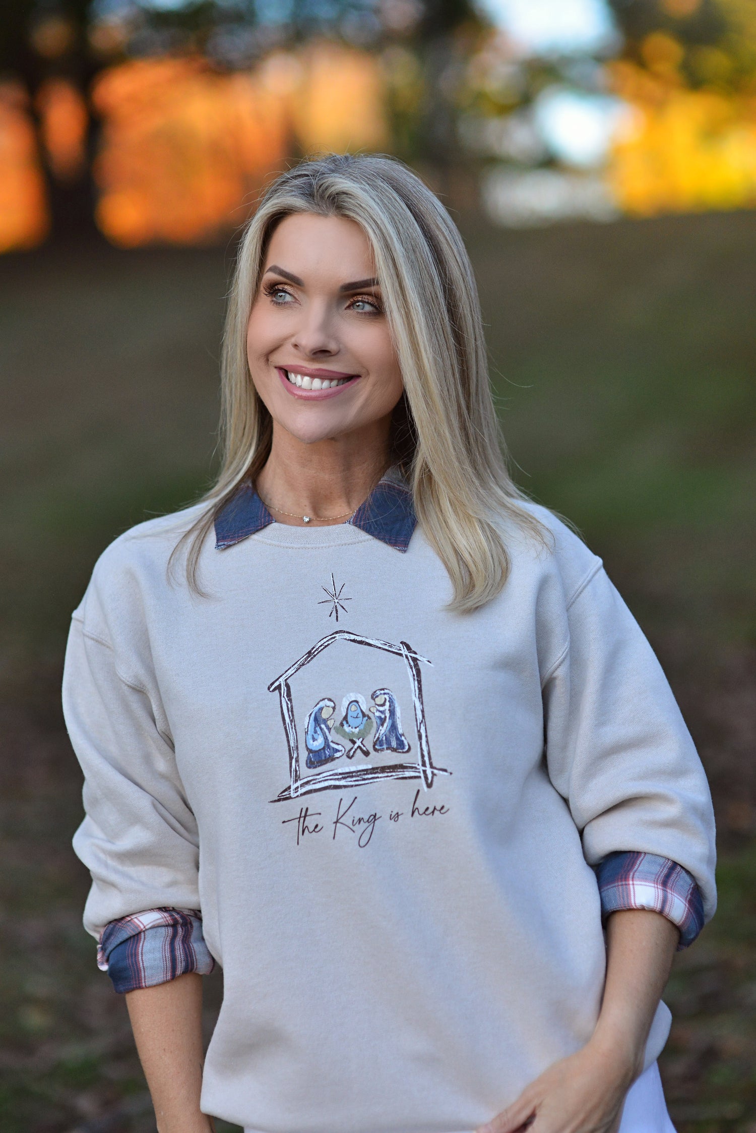 The King is Here {Crewneck Fleece}