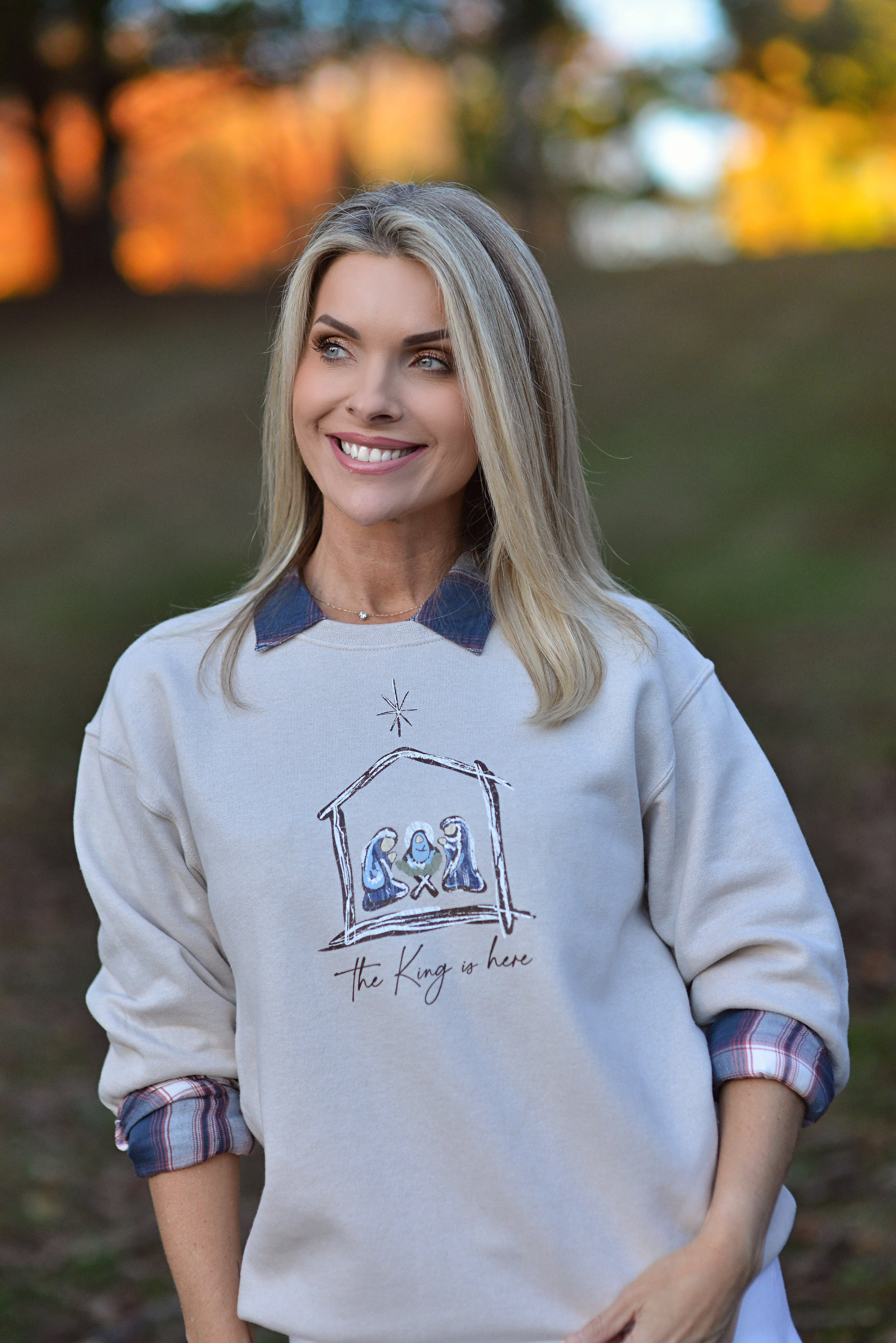 The King is Here {Crewneck Fleece}