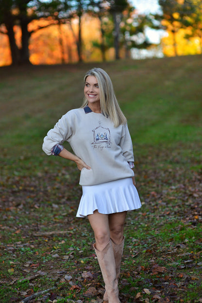 The King is Here {Crewneck Fleece}