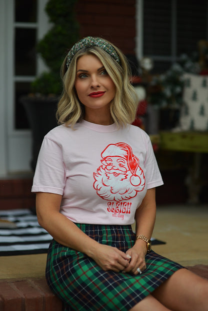 Santa Sleigh All Day {Comfort Colors} ~ Adults &amp; Littles