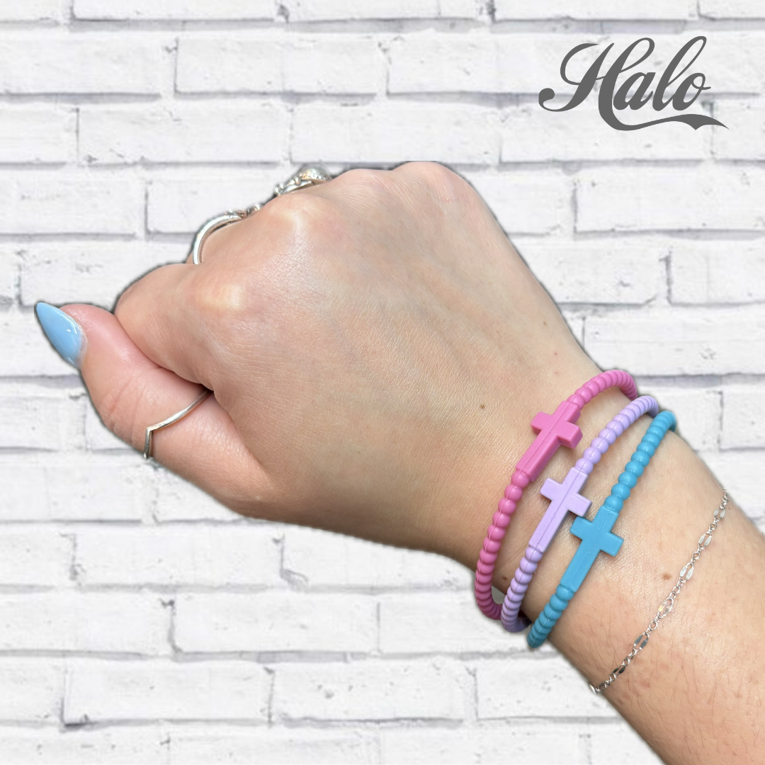 Cross Silicone Bracelets {Ryan &amp; Rose Jesus Bracelets}