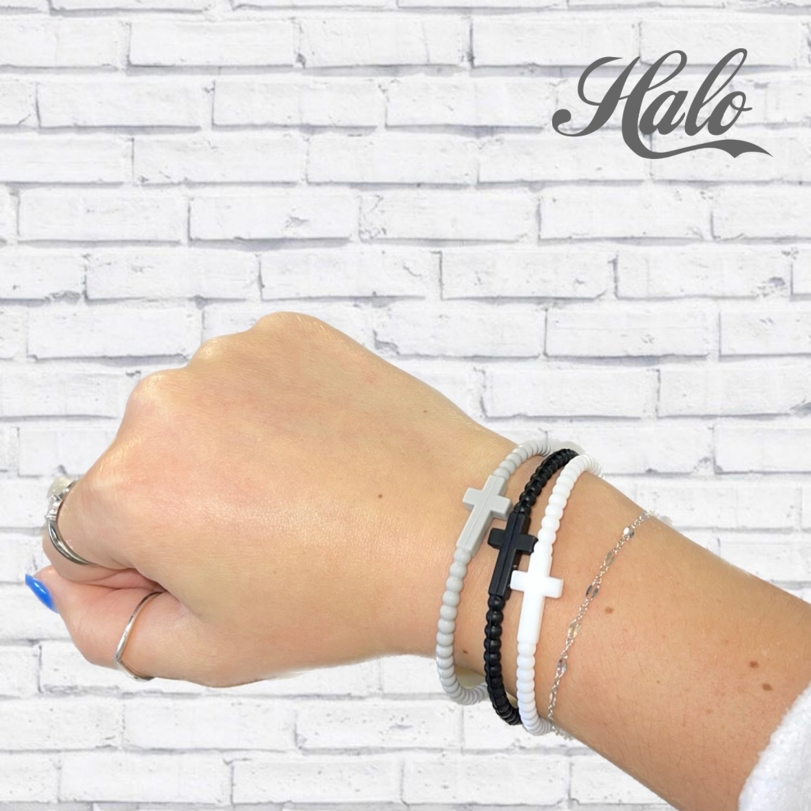 Cross Silicone Bracelets {Ryan &amp; Rose Jesus Bracelets}