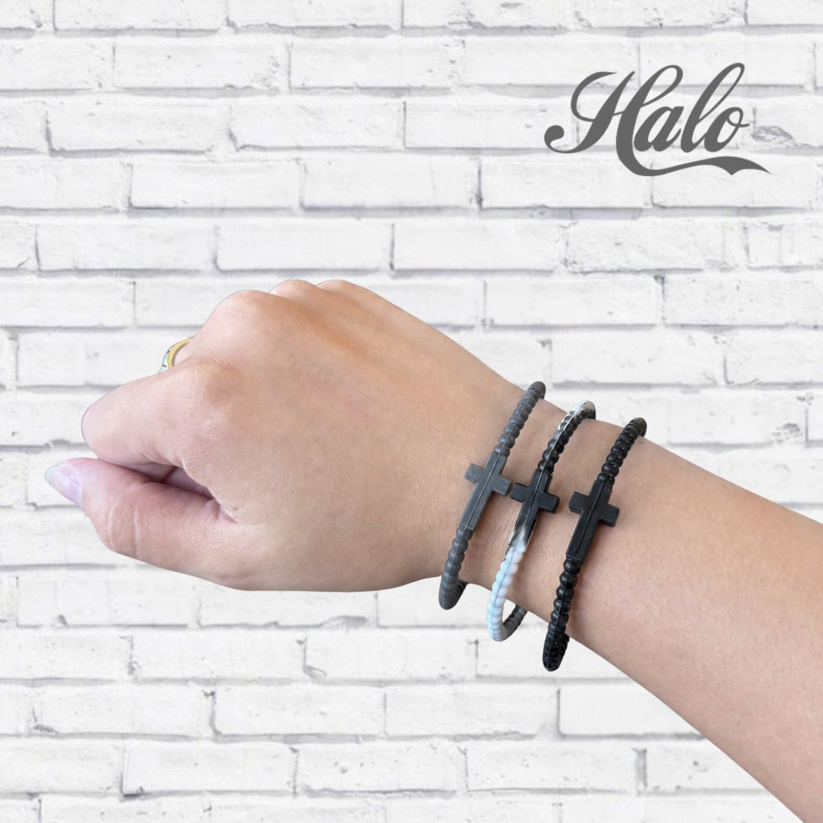 Cross Silicone Bracelets {Ryan &amp; Rose Jesus Bracelets}