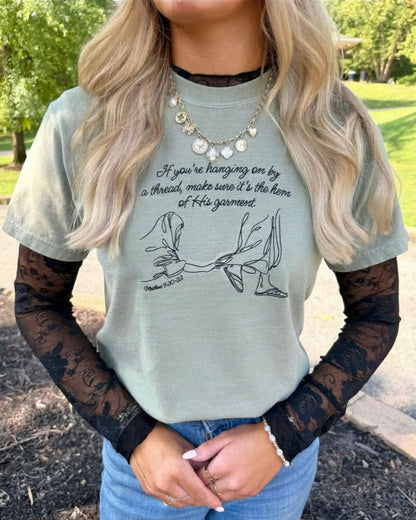 Hem of His Garment {Comfort Colors}