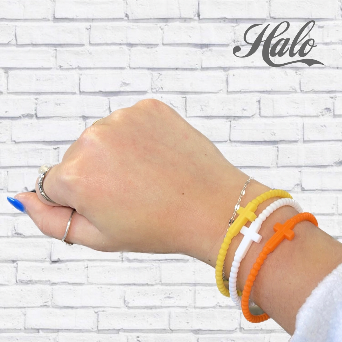 Cross Silicone Bracelets {Ryan &amp; Rose Jesus Bracelets}