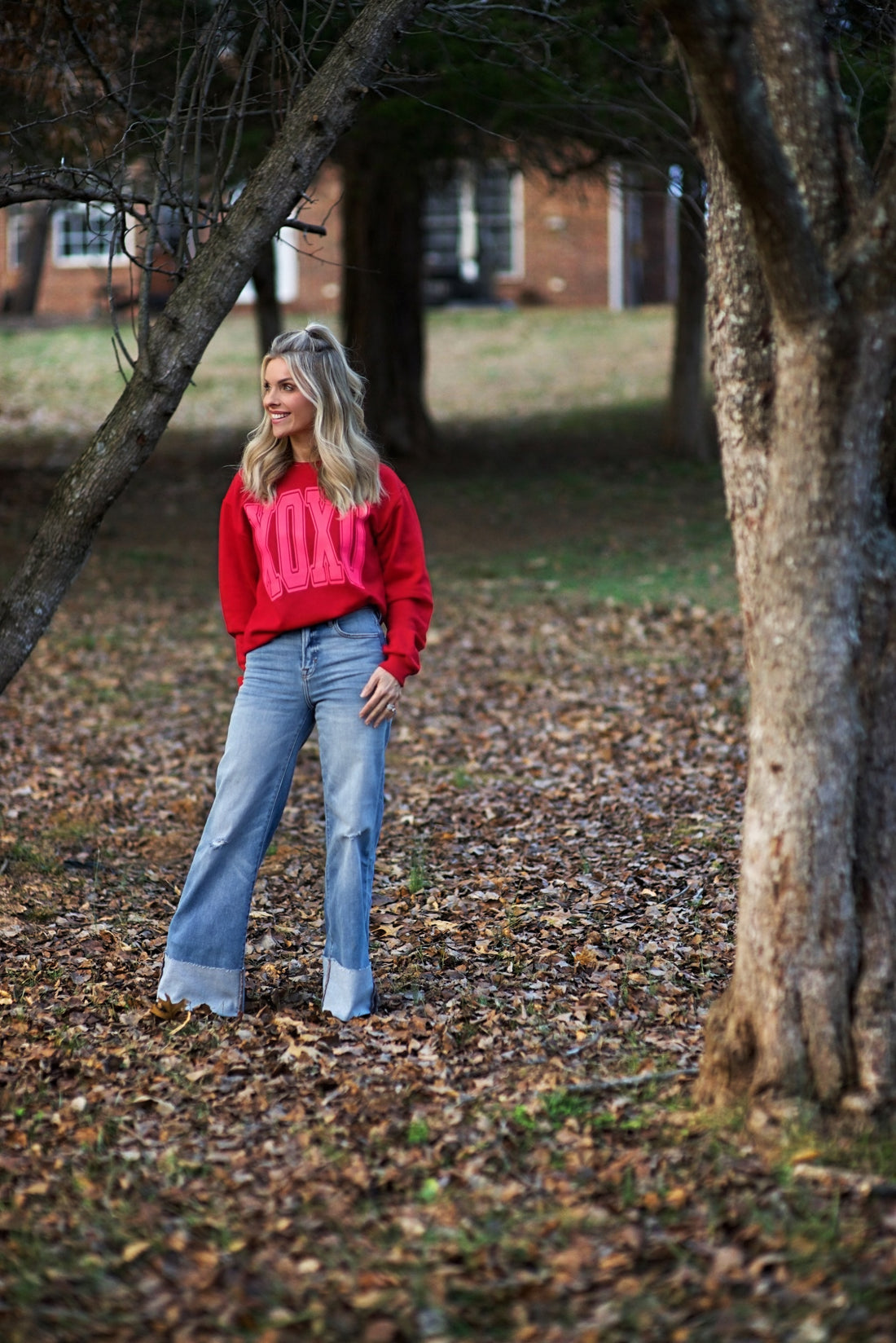 XOXO {crewneck fleece}