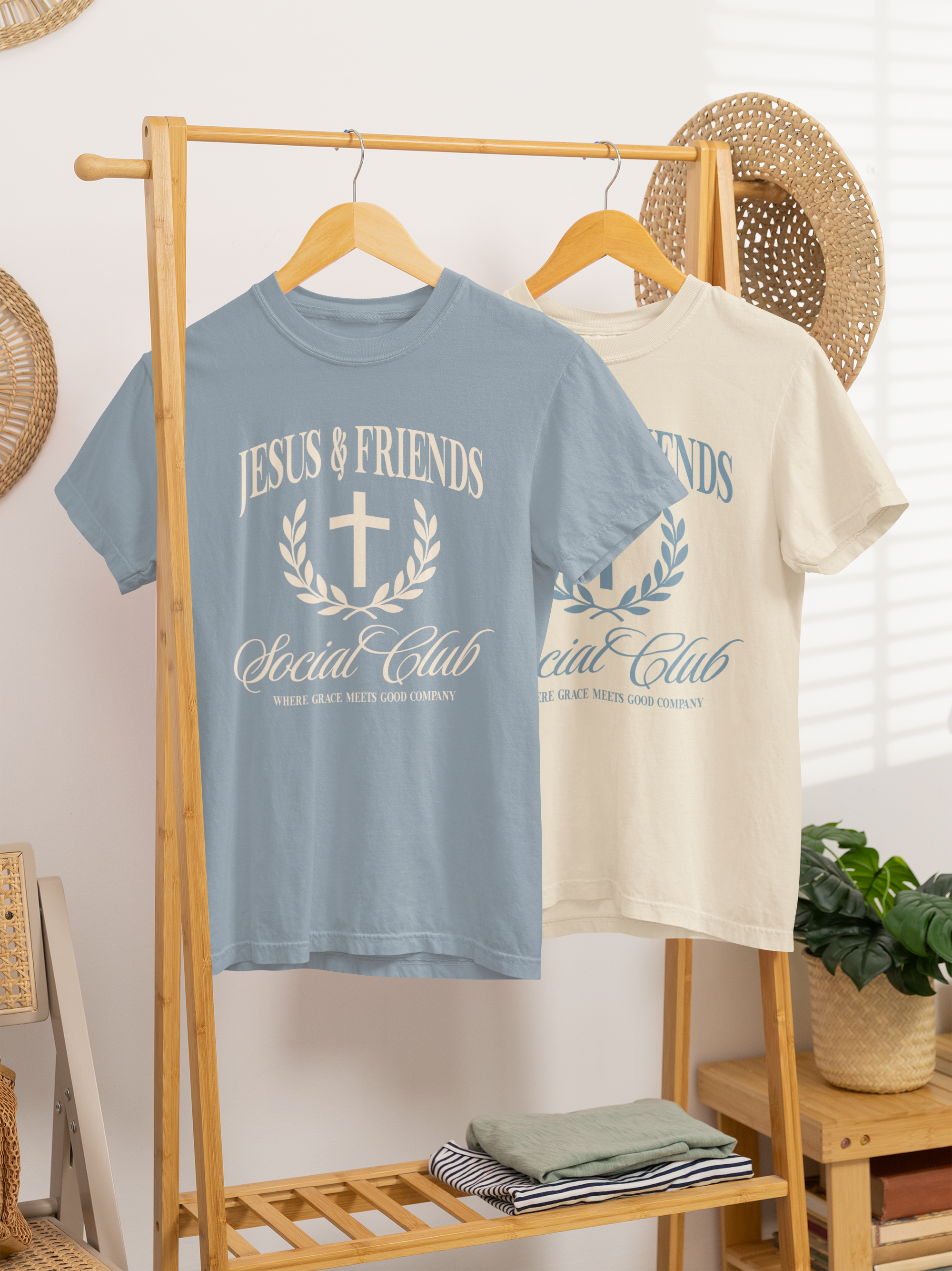 Jesus &amp; Friends Social Club {Comfort Colors}