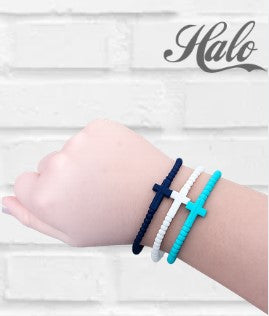 Cross Silicone Bracelets {Ryan &amp; Rose Jesus Bracelets}