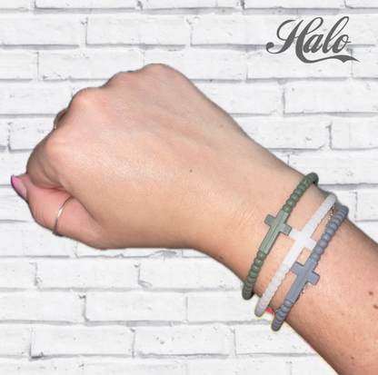 Youth Cross Silicone Bracelets {Ryan &amp; Rose Jesus Bracelets}