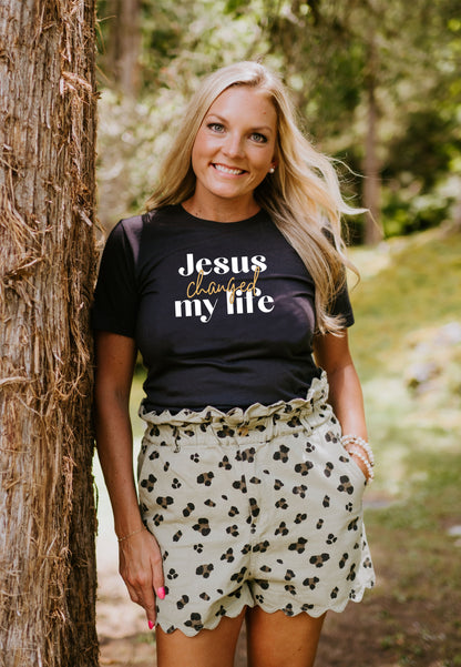 Jesus Changed My Life {3 color options}