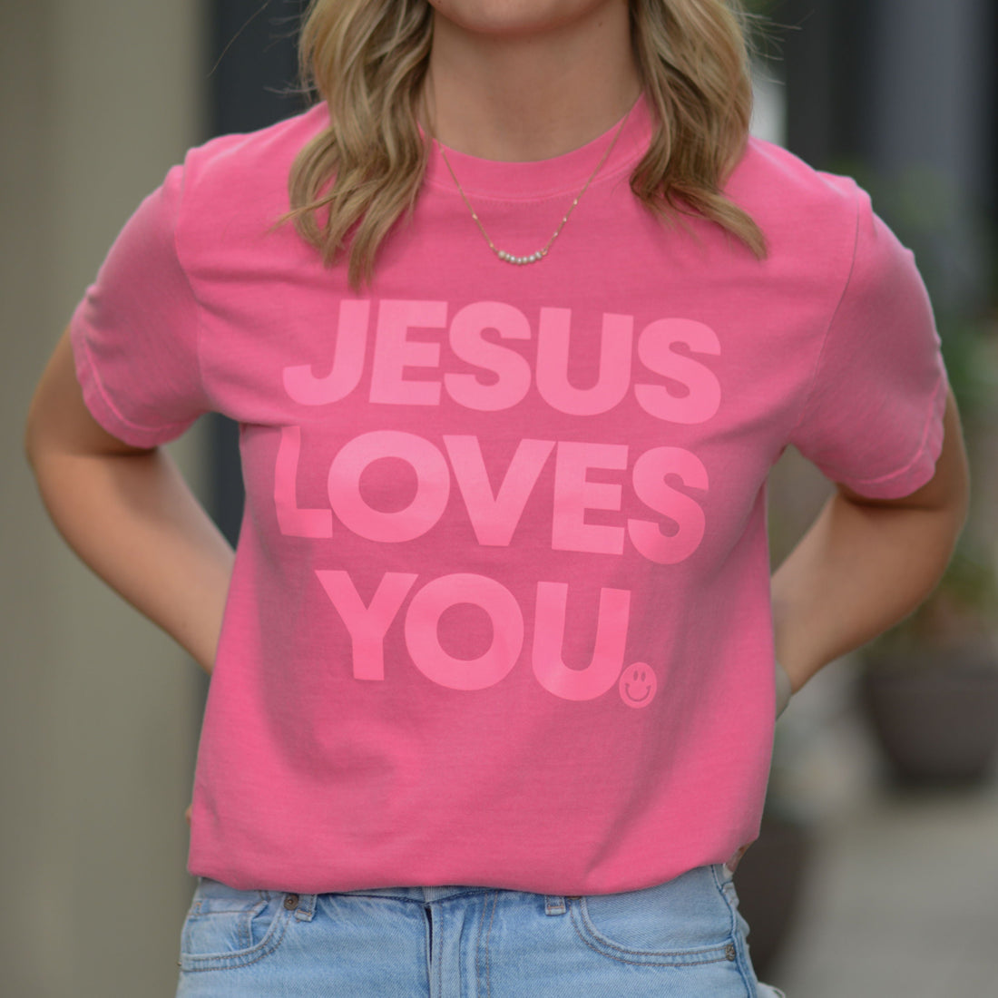Jesus Loves You {Comfort Colors} ~ 3 colors