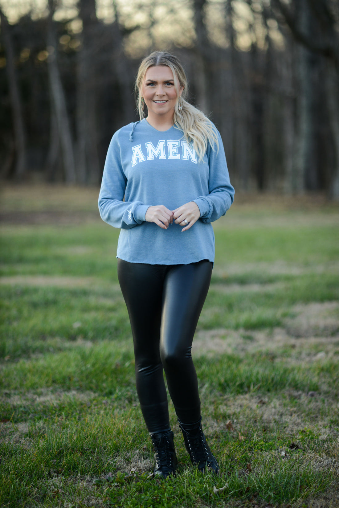 AMEN {lightweight fleece}