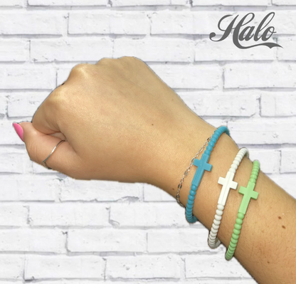 Youth Cross Silicone Bracelets {Ryan &amp; Rose Jesus Bracelets}