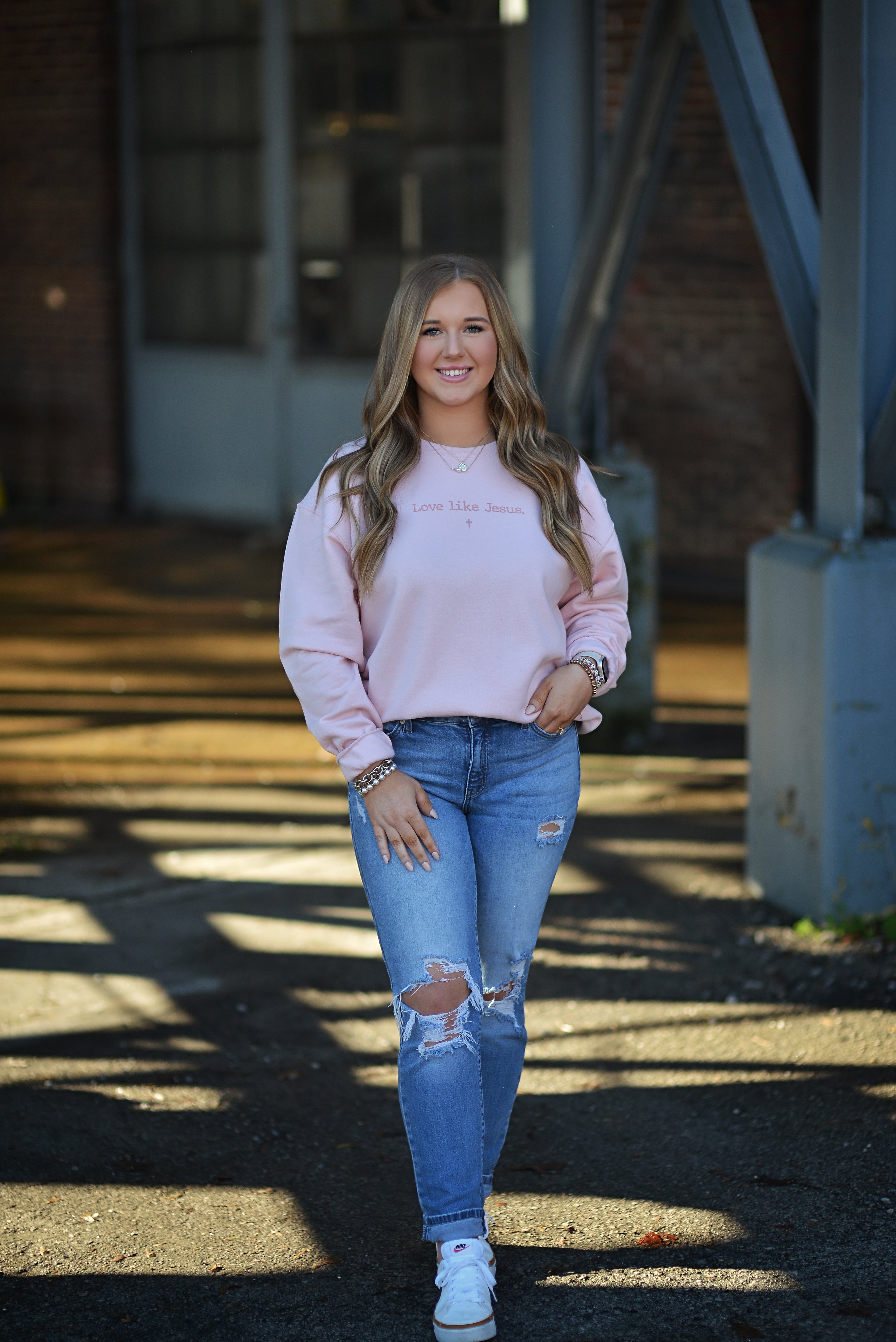 Love Like Jesus {Crewneck Fleece}