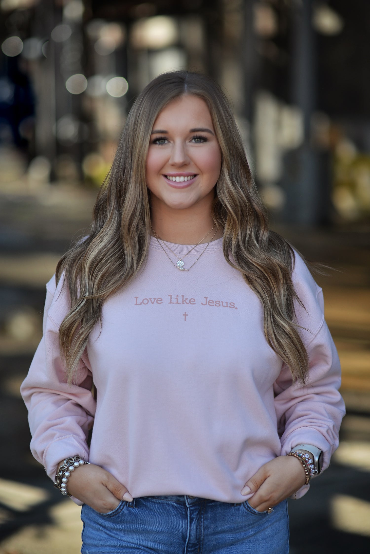 Love Like Jesus {Crewneck Fleece}