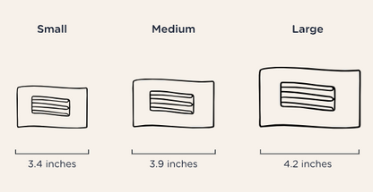 Teleties Flat Rectangle Clips