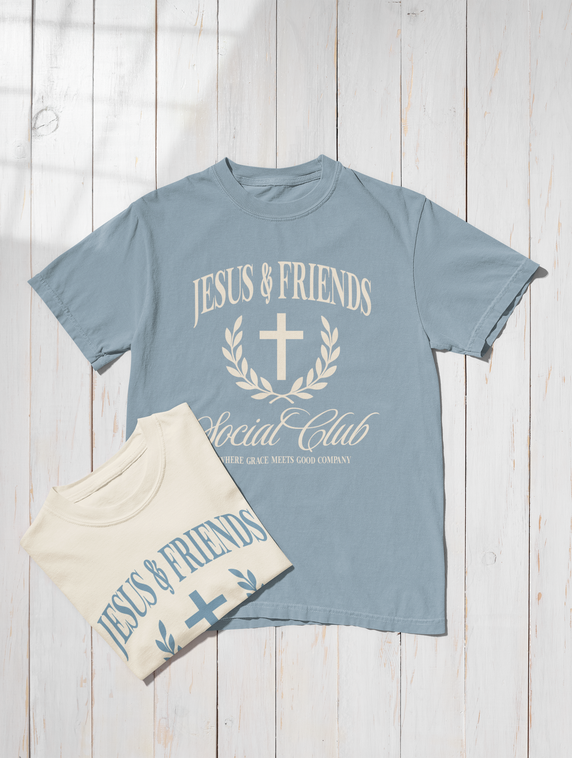 Jesus &amp; Friends Social Club {Comfort Colors}