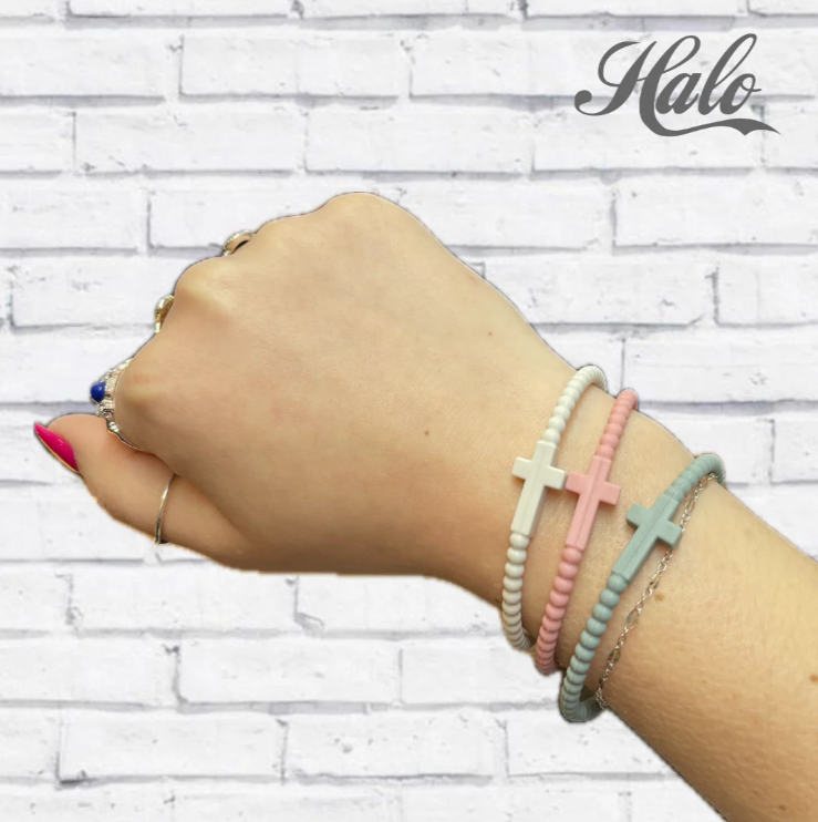 Youth Cross Silicone Bracelets {Ryan &amp; Rose Jesus Bracelets}