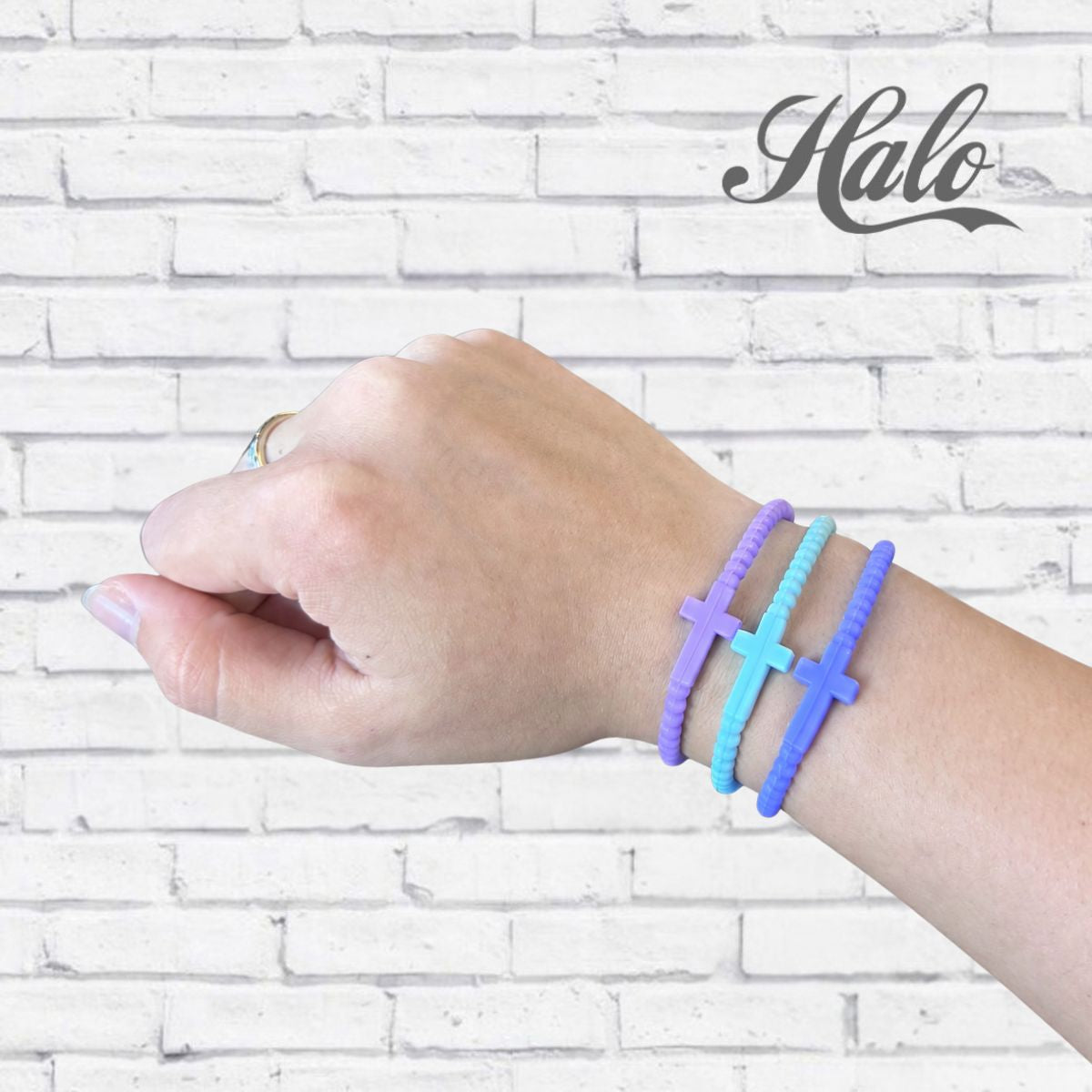 Youth Cross Silicone Bracelets {Ryan &amp; Rose Jesus Bracelets}