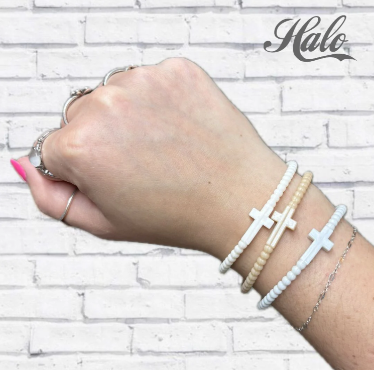 Youth Cross Silicone Bracelets {Ryan & Rose Jesus Bracelets}