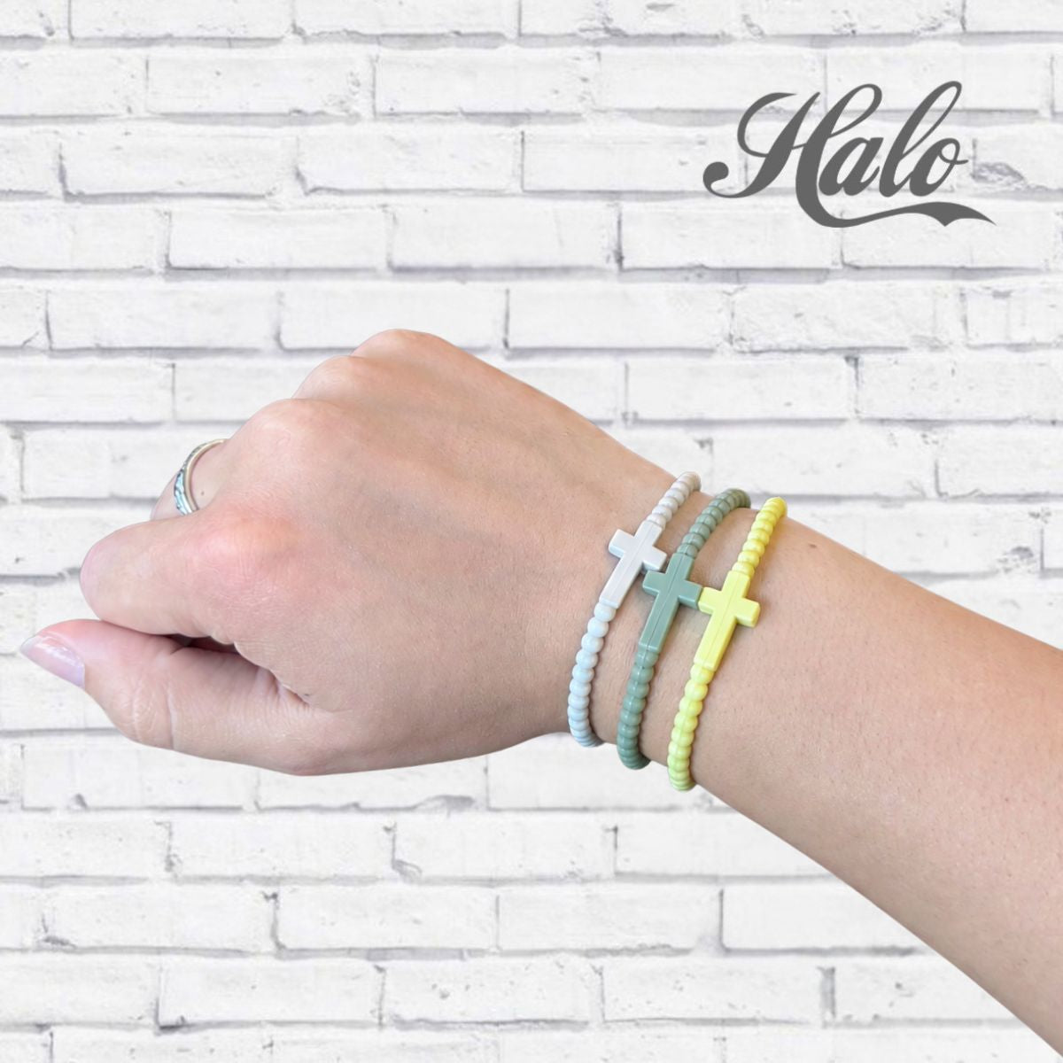 Youth Cross Silicone Bracelets {Ryan &amp; Rose Jesus Bracelets}