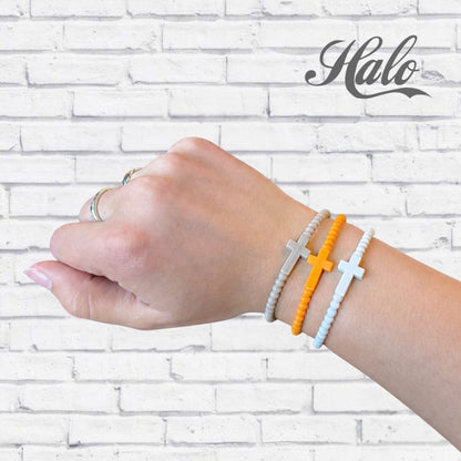 Youth Cross Silicone Bracelets {Ryan &amp; Rose Jesus Bracelets}