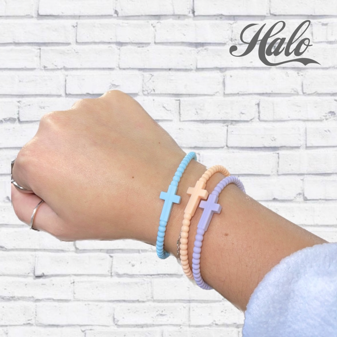 Youth Cross Silicone Bracelets {Ryan &amp; Rose Jesus Bracelets}