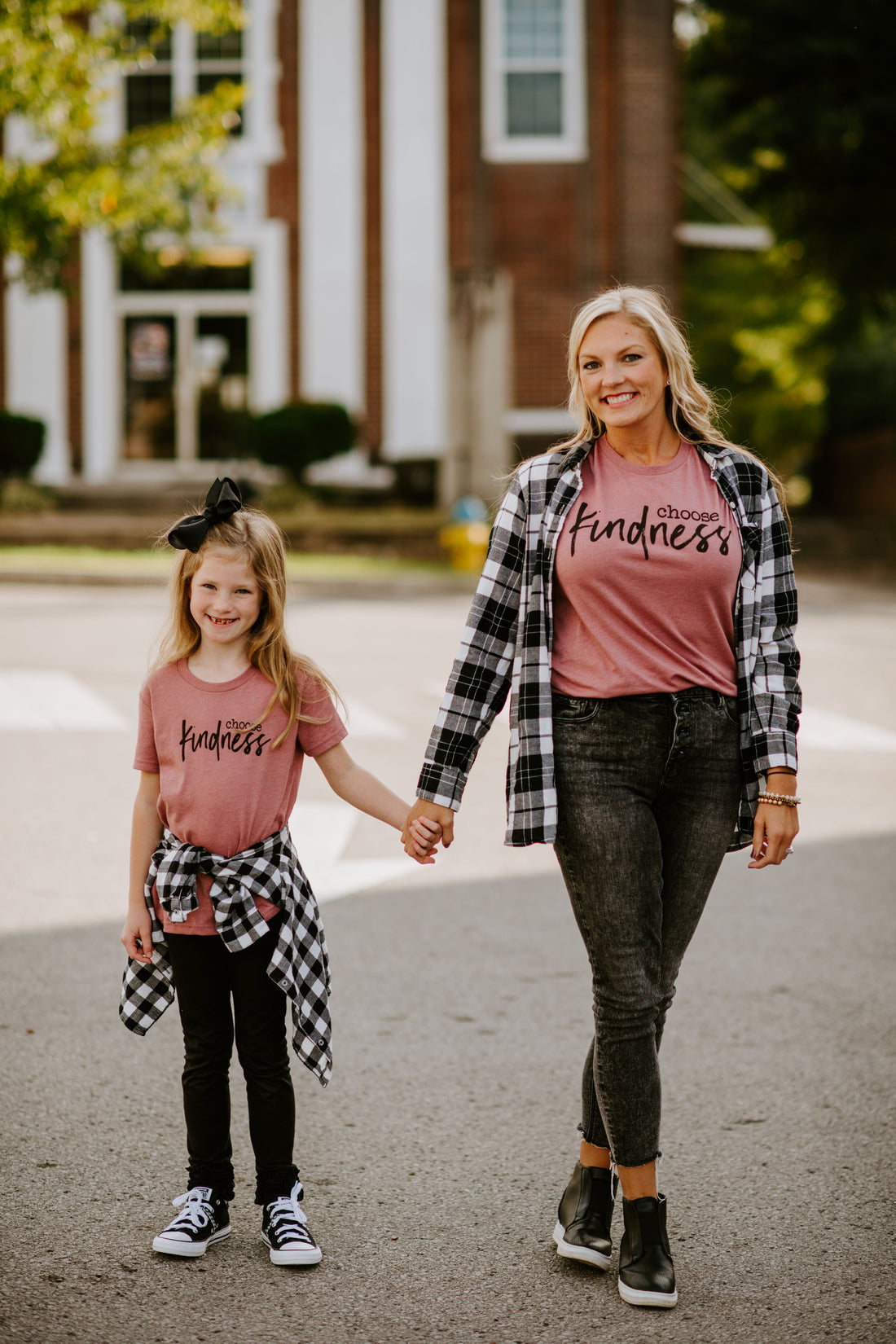 Choose Kindness {Heather Mauve} ~ Adults &amp; Littles