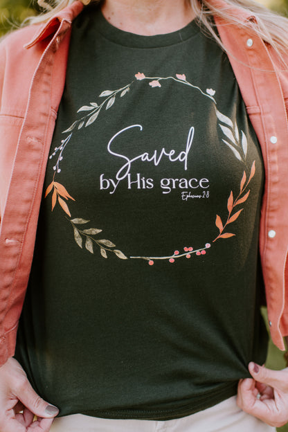 Saved By His Grace ~ Ephesians 2:8
